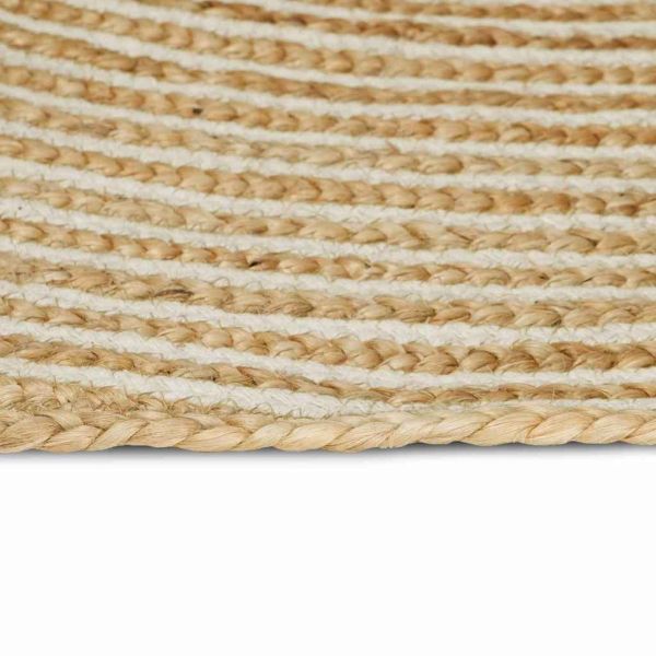 Килим Естествено и бяло 60 x 300 cm юта