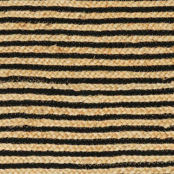 Килим Естествено и черно 205 x 305 см юта