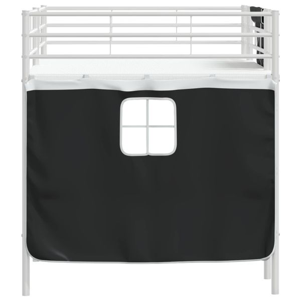 Бял и черен 90 x 201 см