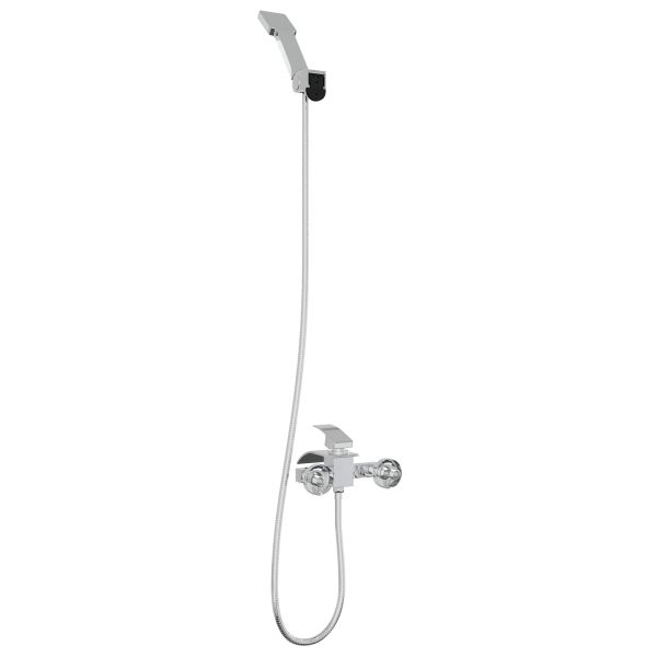 Комплект душова глава Хром G 1 / 2 инча