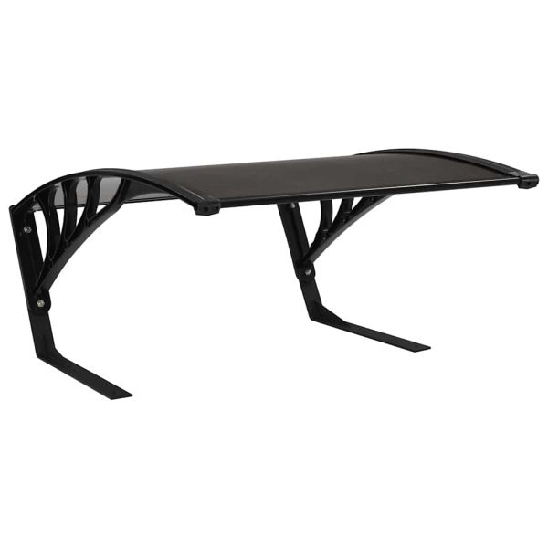 Гаражен покрив за роботизирана косачка, 77x103x46 cм, черен