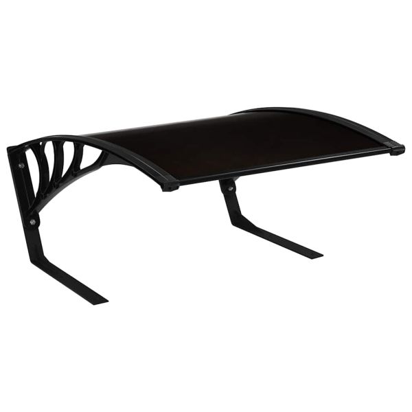 Гаражен покрив за роботизирана косачка, 77x103x46 cм, черен