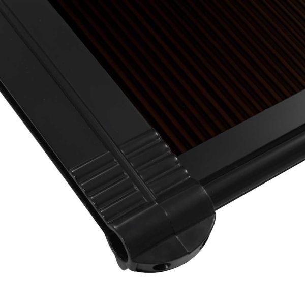 Гаражен покрив за роботизирана косачка, 77x103x46 cм, черен