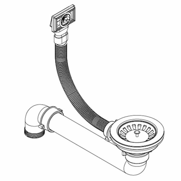 Гранитна кухненска мивка с едно корито, овална, бяла