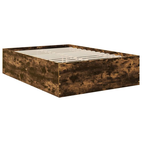 Рамка за легло с таблото Димян дъб 150 x 200 cm Инженерно дърво
