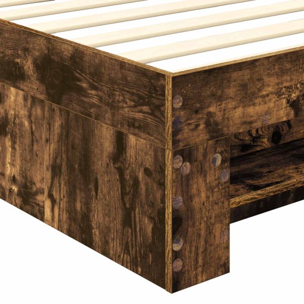 Рамка за легло с таблото Димян дъб 100 x 200 м Инженерно дърво