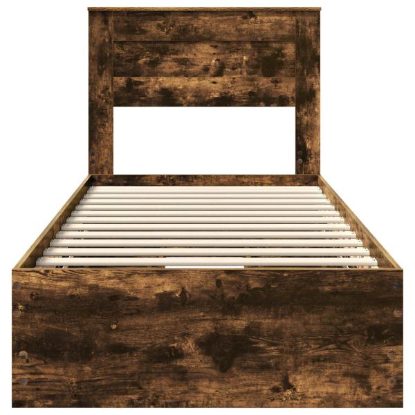 Рамка за легло Димян дъб 90 x 190 cm Инженерна дървесина