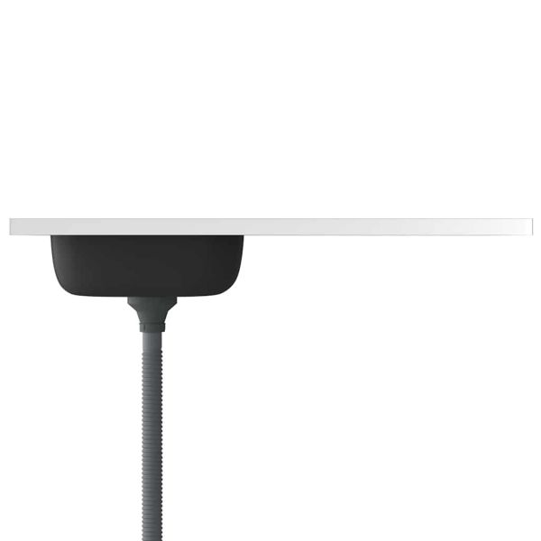 Кухненска мивка с отцедник, сребриста, 1000x600x155 мм, инокс