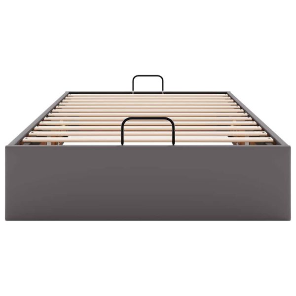 Османска рамка за легло без матрак, 80x200 см, изкуствена кожа