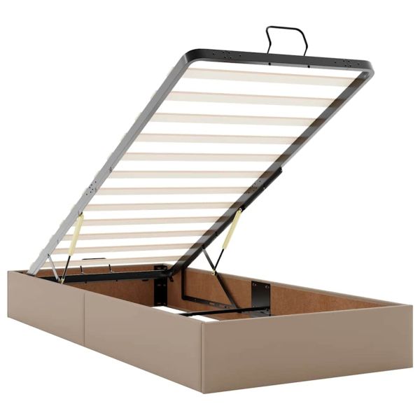 Османска рамка за легло без матрак, 80x200 см, изкуствена кожа