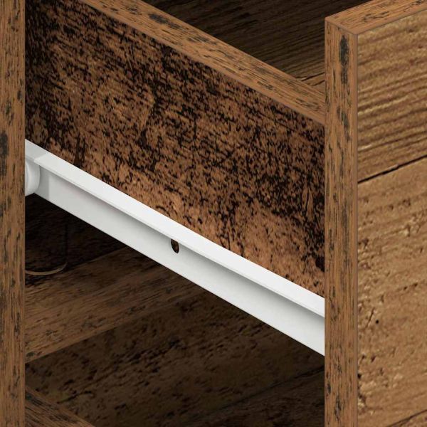 Служебен шкаф Старо дърво 120 x 36 x 69 см Инженерно дърво