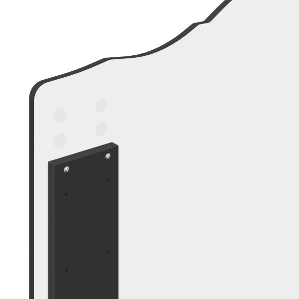 Рамка за легло с чекмедже Черно 75 x 190 cm Инженерна дървесина