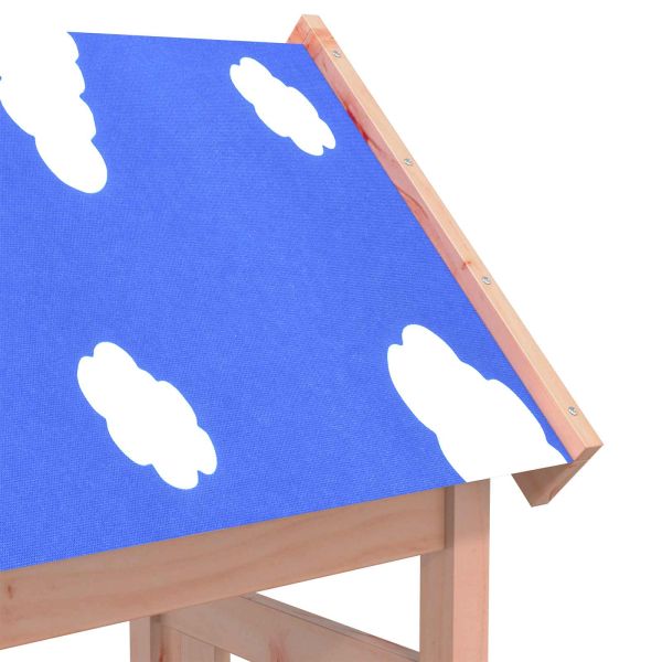 Игрална кула Кафяво Солидна Дъгласова дървесина