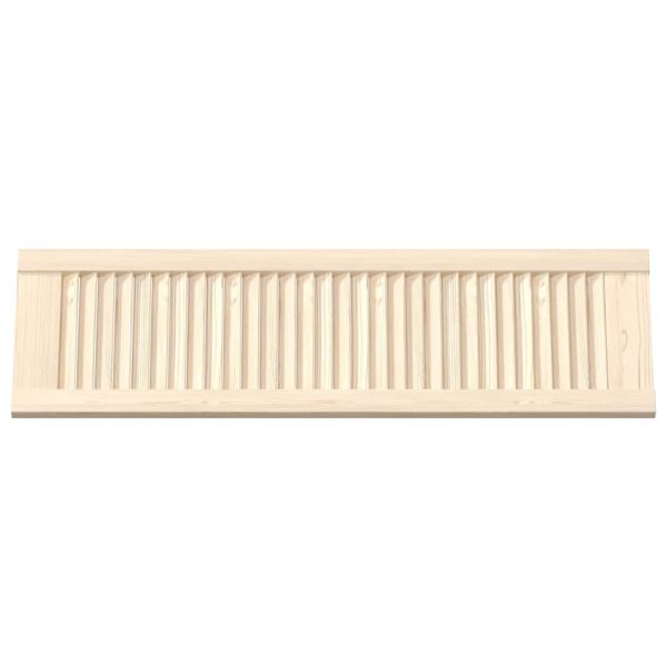 Врати за шкафове с лустросан дизайн 2 бр. масивна дървесина бор