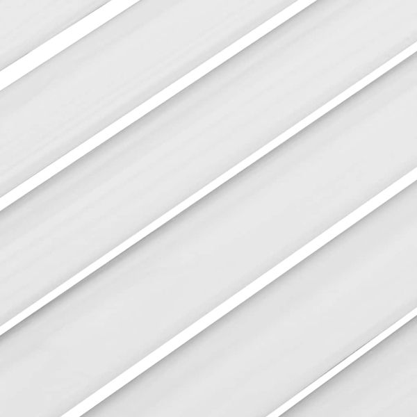 Врати за шкафове с лустросан дизайн 4 бр., бели 61,5x29,5 см