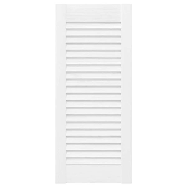 Врата за шкаф с лустросан дизайн Бяла 69x29,5 cm