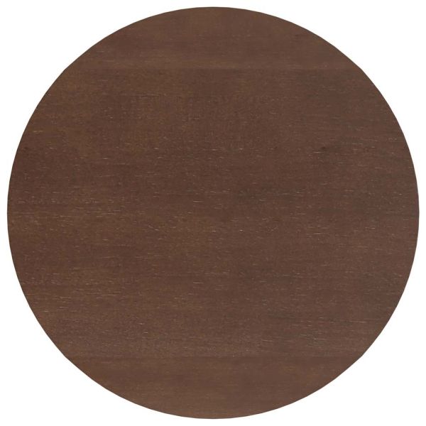 Трапезна маса Кафява масивна дървесина Каучук