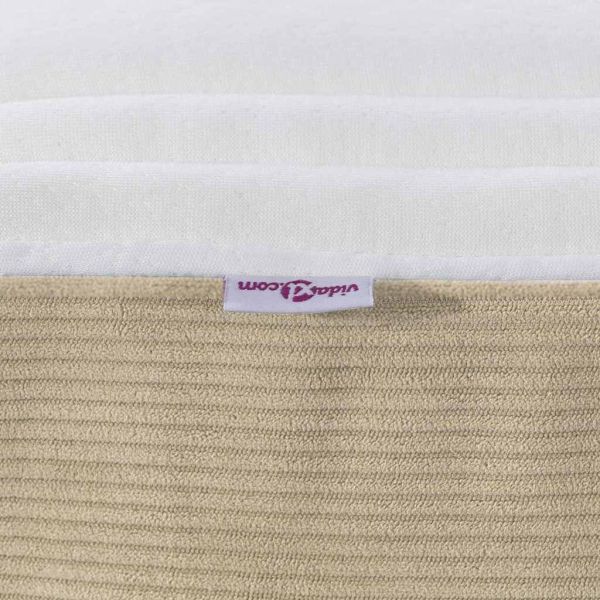 Матрак за легло с матрак Градински чай 120 x 190 cm текстил