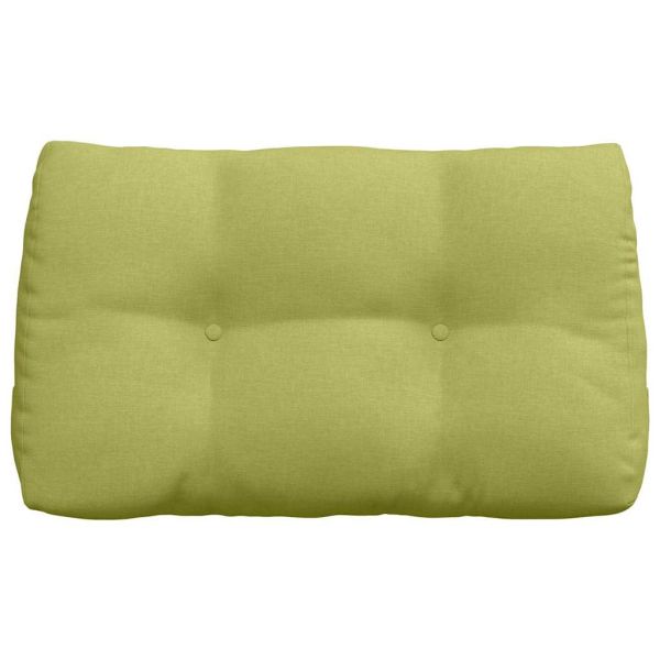 Възглавница за гръб Светло зелено 80 x 24 x 50 см текстил