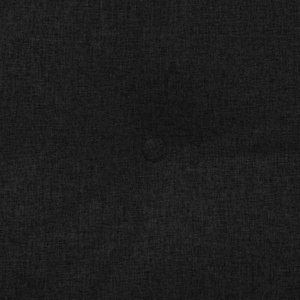 Възглавница за гръб Черно 100 x 24 x 50 см текстил