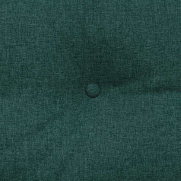 Възглавница за гръб Тъмен зелен 100 x 24 x 50 см текстил