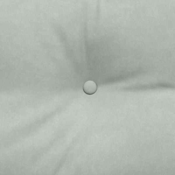 Възглавница за гръб Светлосиво 100 x 24 x 50 см Кадифе