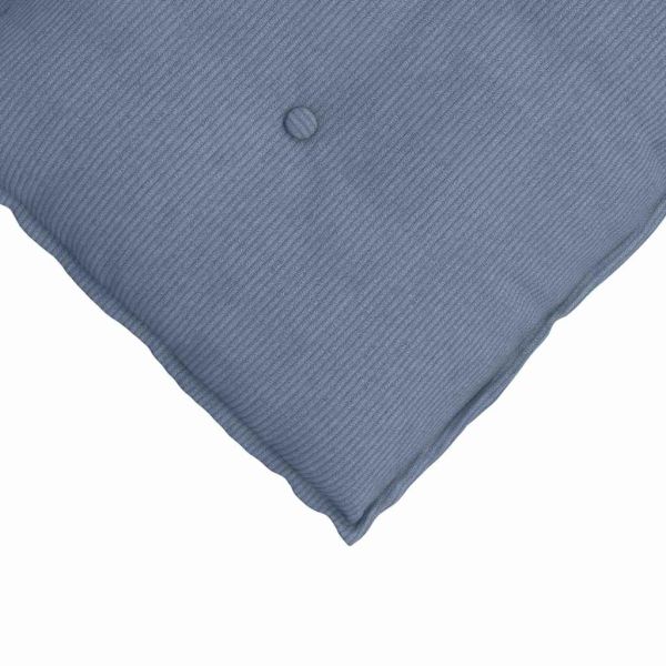 Възглавница за гръб Синьо 50 x 45 см Кордюрова тъкан