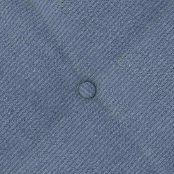 Възглавница за гръб Синьо 50 x 45 см Кордюрова тъкан