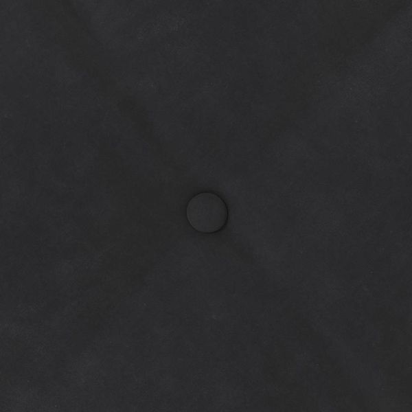 Възглавница за гръб Черно 200 x 50 см Кордюрова тъкан