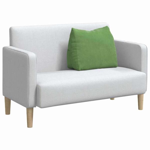 Възглавница за гръб Светло зелено 60 x 20 x 50 см