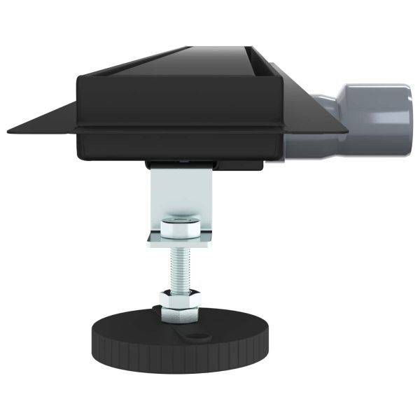 2 в 1 душов дренаж Черно 100 cm Неръждаема стомана 304