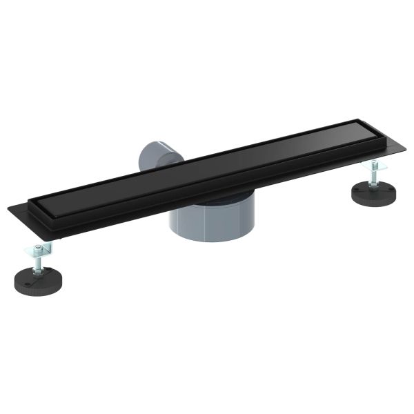 Душ канал 2-в-1 с 360° сифони Черно 50 cm