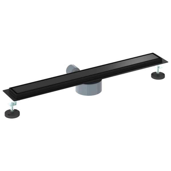 Душ канал 2-в-1 с 360° сифони Черно 70 cm