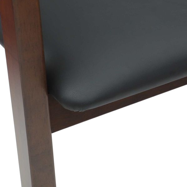 Обедени столове 2 pcs Светло кафяво 54 x 57 x 73 см