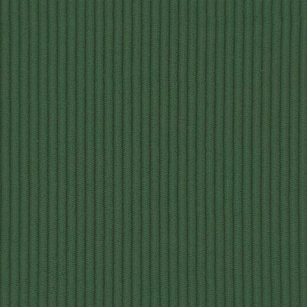 Шезлонг с пола Джунглово зелено 91 x 157 x 91 см Ребрист плат