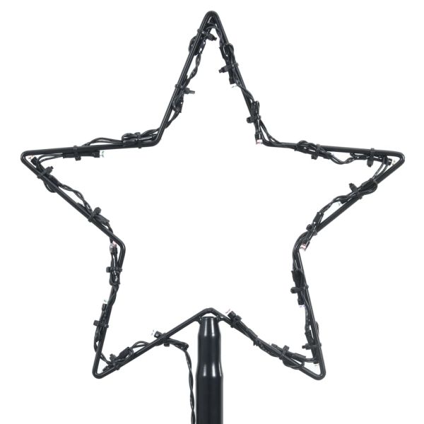 Коледна елха конус, 330 LED топло бяло, декорация, 100x300 см