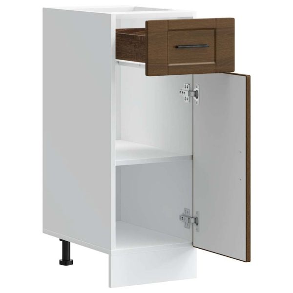 Кухненски шкаф Porto, кафяв дъб, инженерно дърво