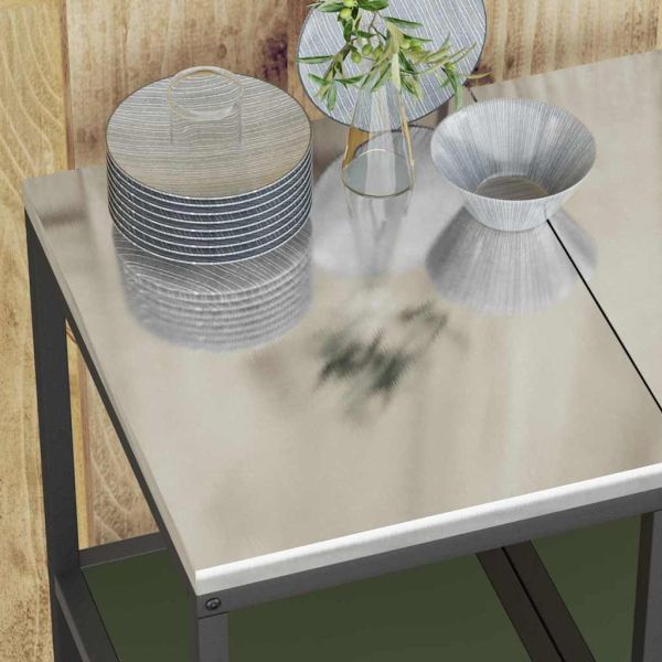 Съхранение в кухнята Маслинено зелено 60 x 50 x 92 см Стомана