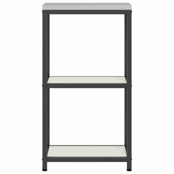 Съхранение в кухнята с рафт Бяло 60 x 50 x 92 см Стомана