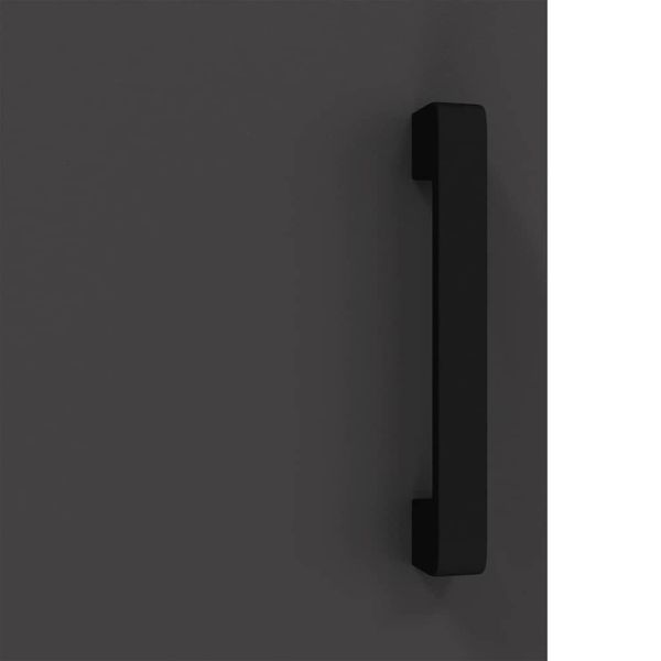 Съхранение в кухнята с рафт Черно 60 x 50 x 92 см Стомана