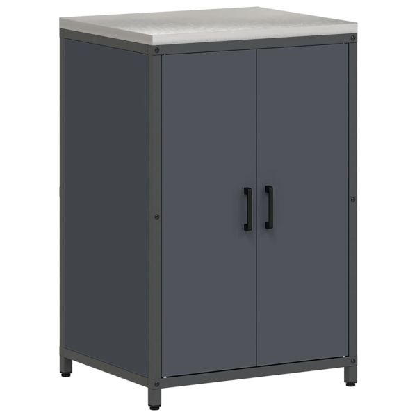 Съхранение в кухнята с рафт Антрацит 60 x 50 x 92 см Стомана