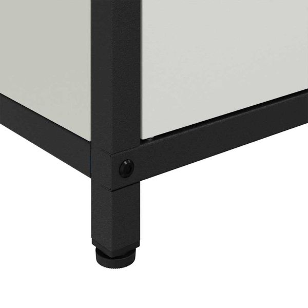 Съхранение в кухнята с рафт Бяло 60 x 50 x 92 см Стомана