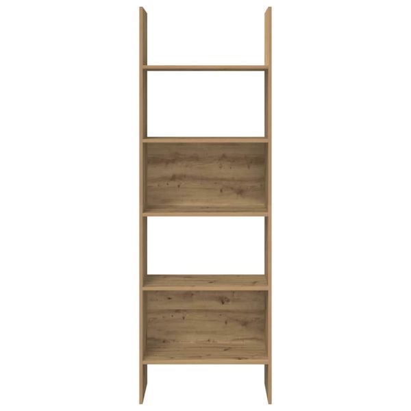 Шкаф за книги Дъб 60 x 35 x 180 см Инженерно дърво