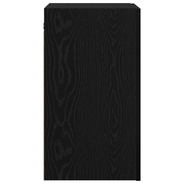 Стенен ТВ шкаф 2 pcs Черния дъб 30,5 x 30 x 60 см