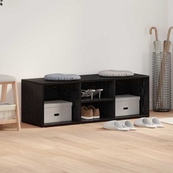 Пейка за обувки Черния дъб 102 x 35 x 35 cm Инженерно дърво