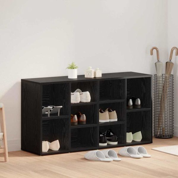 Пейка за обувки Черния дъб 103 x 30 x 54,5 см Инженерно дърво