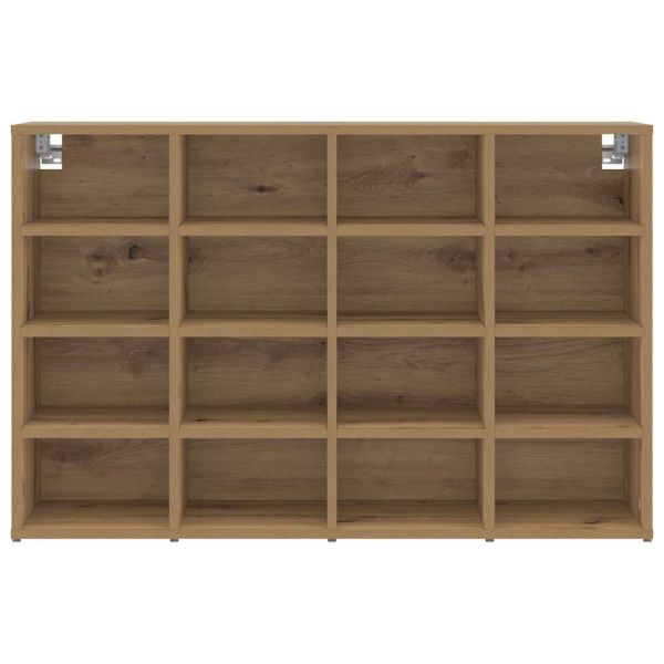 Шкаф за обувки с рафт Дъб 103 x 30 x 67 см Инженерно дърво