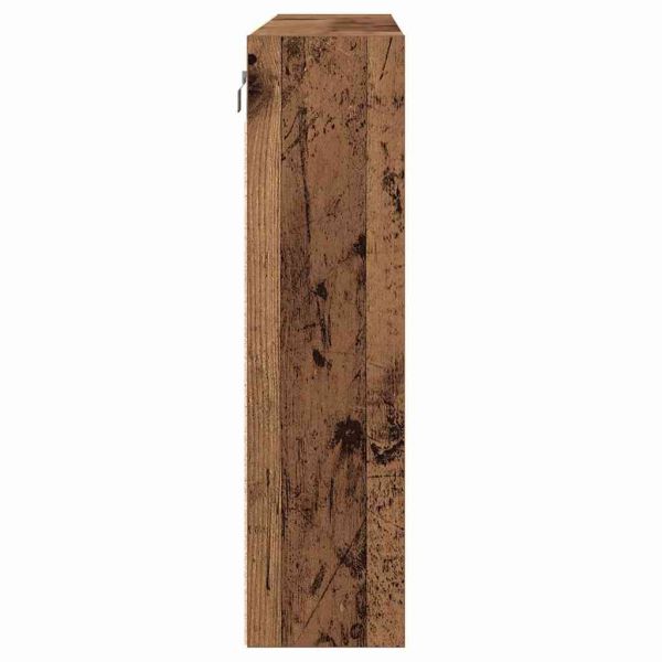 Витрина с рафт Старо дърво 100 x 15 x 58 cm Инженерно дърво