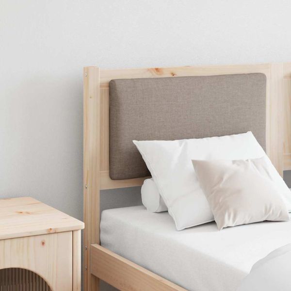 Облегалка за глава Друг Кафяво 140 cm Борово дърво масив