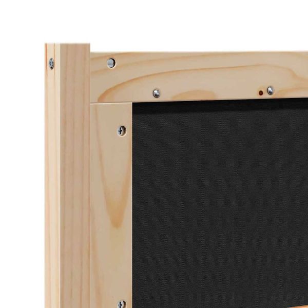 Облегалка за глава Друг Кафяво 140 cm Борово дърво масив